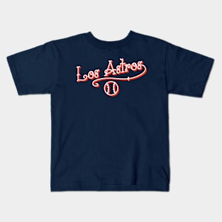 Los Astros Tattoo Kids T-Shirt